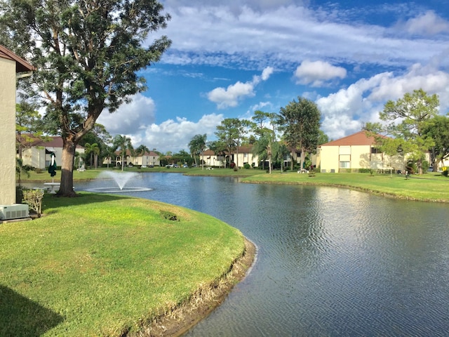 property view of water