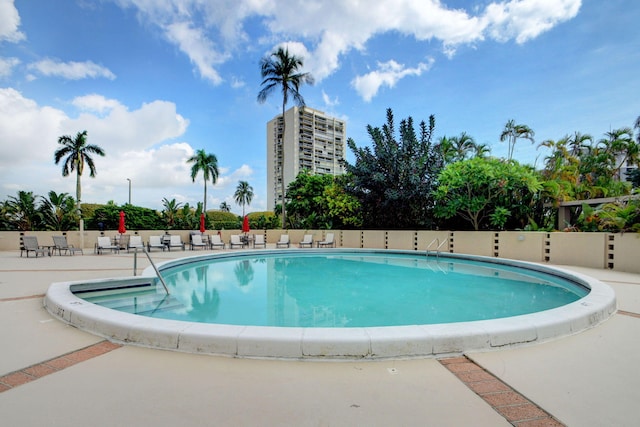 view of swimming pool