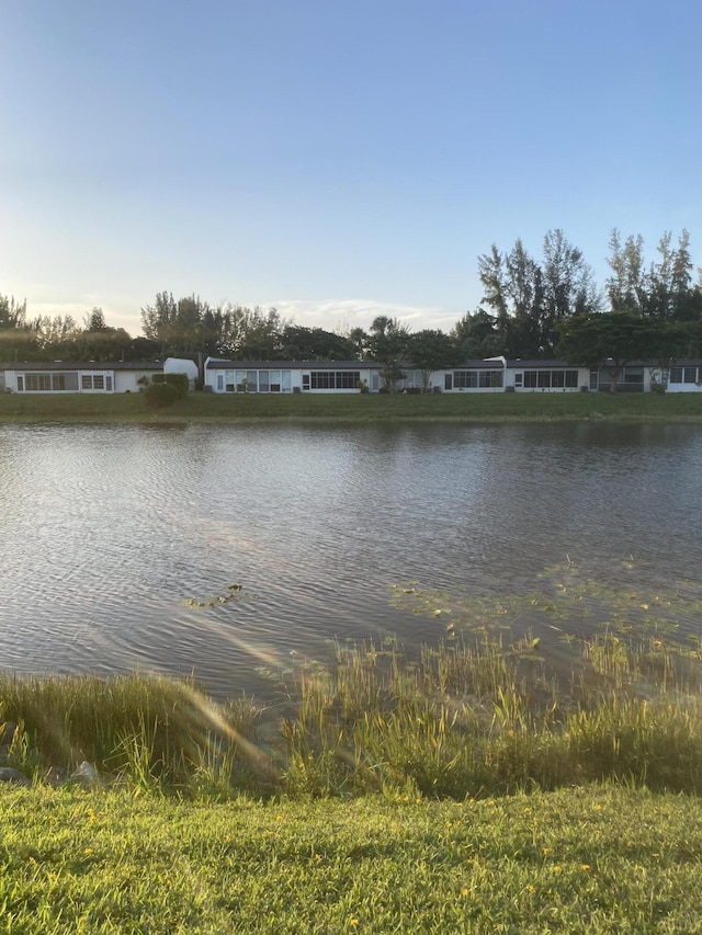 property view of water