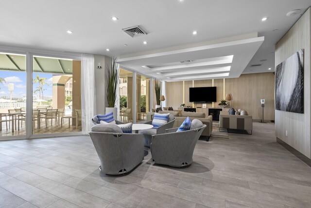 300 SE 5th Ave Unit 5180, Boca Raton, FL 33432 - building lobby featuring expansive windows