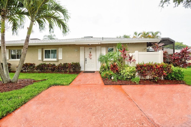 18722 Candlewick Dr, Boca Raton, FL 33496 - view of ranch-style house