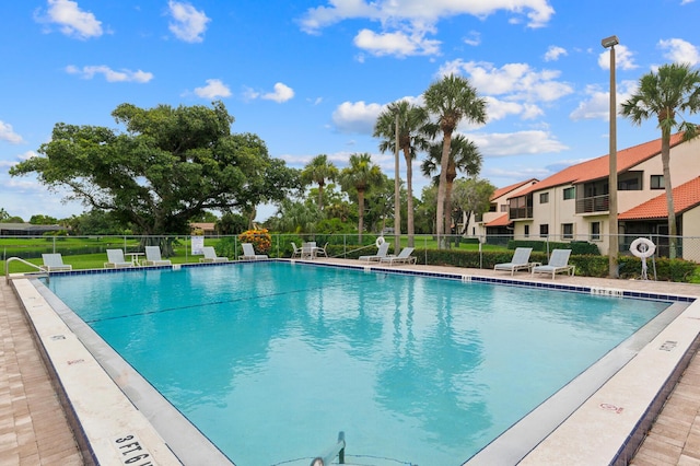 view of swimming pool