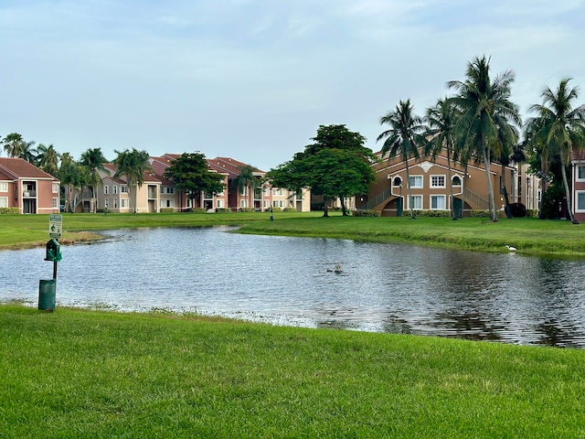 view of water feature