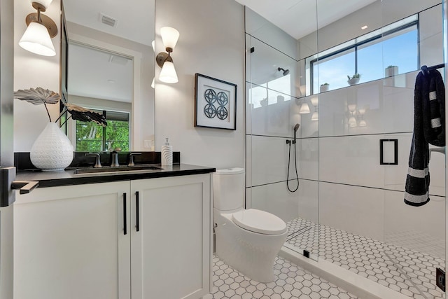 115 Gregory Rd, West Palm Beach, FL 33405 - full bathroom with a shower stall and vanity