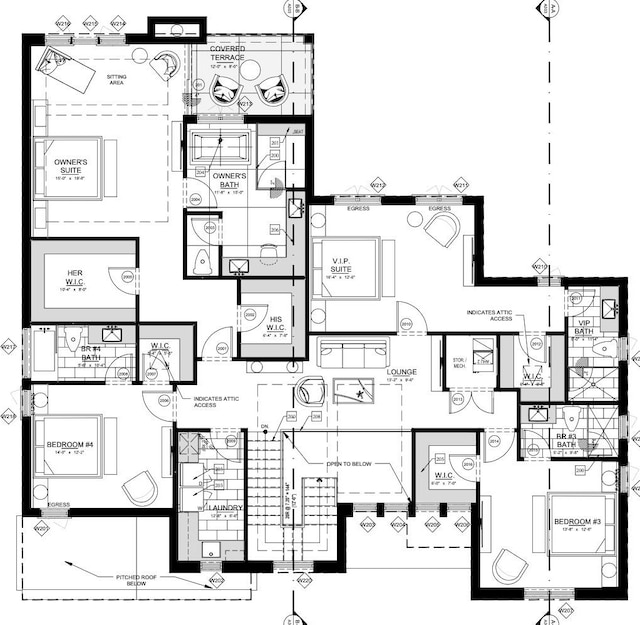 115 Gregory Rd, West Palm Beach, FL 33405 - view of floor plan / room layout