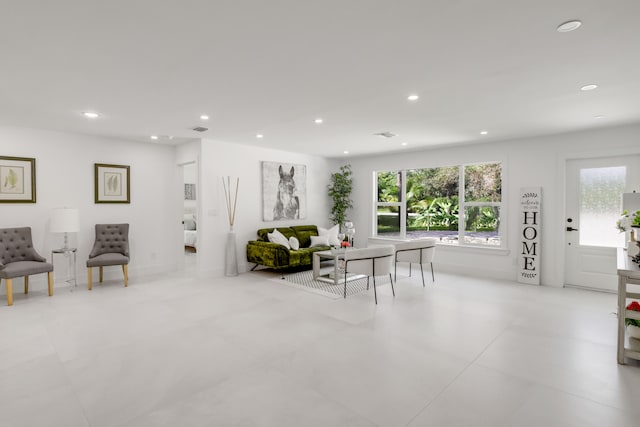 view of living room