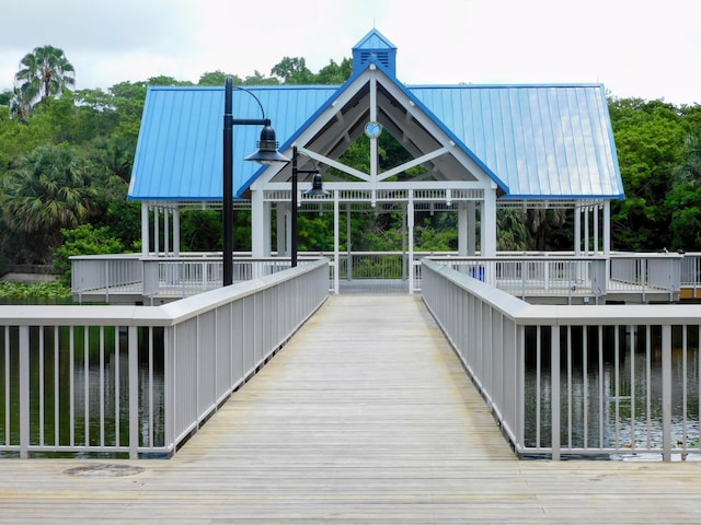 view of deck