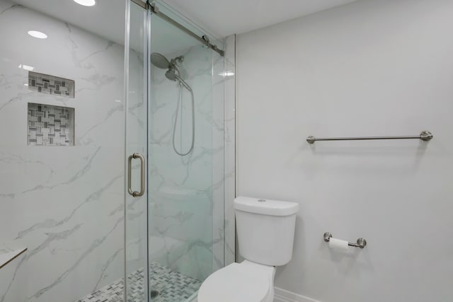 5279 Fountains Dr S Unit 602, Lake Worth, FL 33467 - bathroom with toilet and a marble finish shower