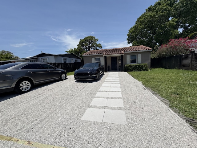 1305 NE 1st Ave, Fort Lauderdale, FL 33304 - view of front of home featuring a tile roof and stucco siding