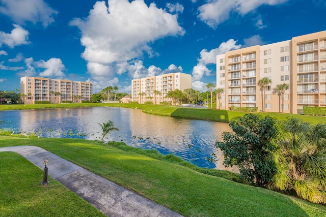 property view of water