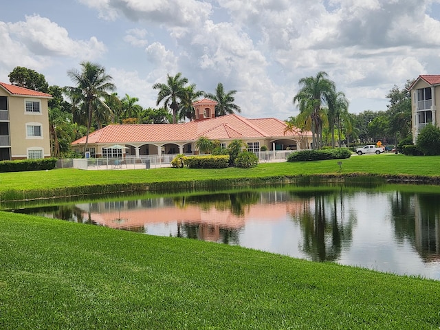 property view of water