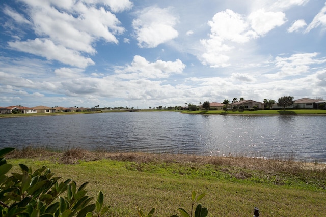 view of water feature