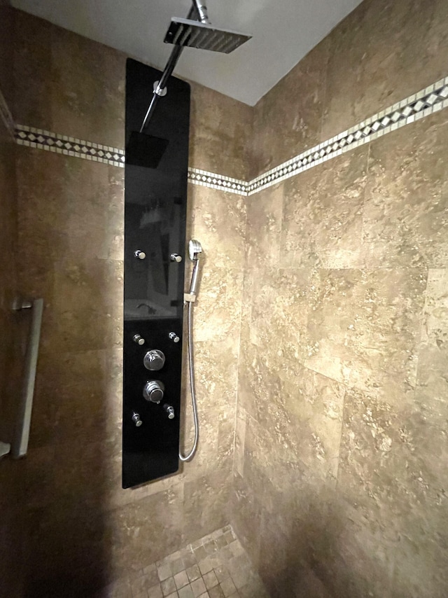 room details featuring a shower