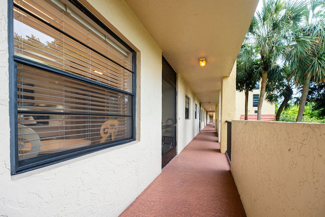 view of hallway