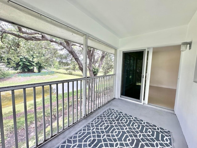 sunroom featuring a wealth of natural light