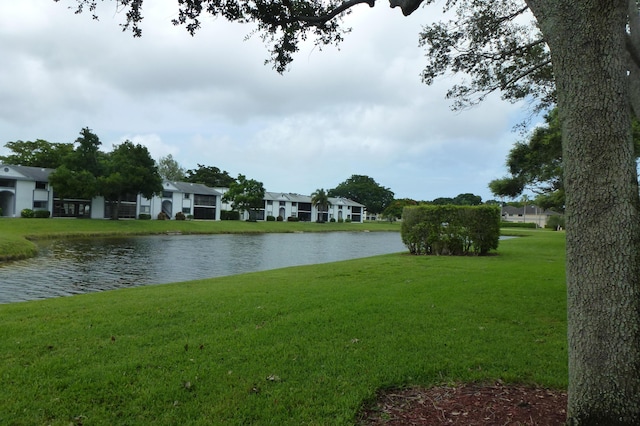 view of water feature