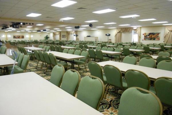 dining room featuring a paneled ceiling