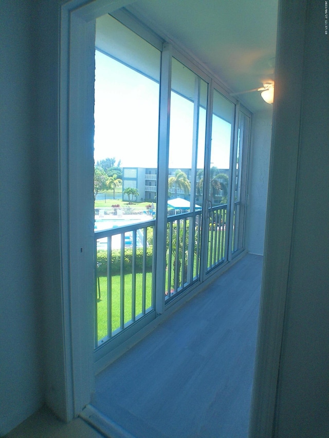 9872 Marina Blvd Unit 1434, Boca Raton, FL 33433 - spare room featuring a ceiling fan