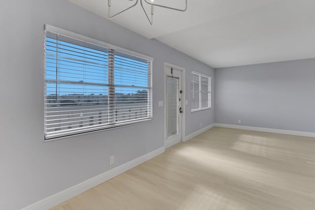 entrance foyer featuring light hardwood / wood-style floors