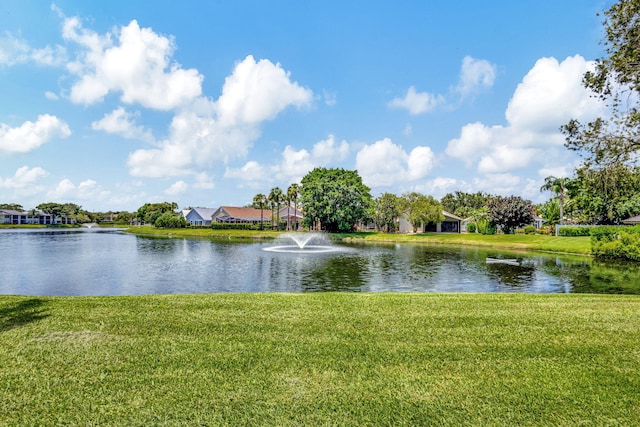 property view of water