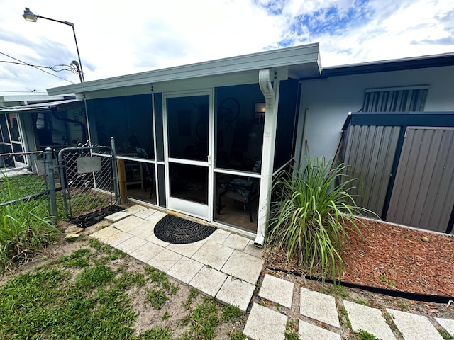 view of rear view of house