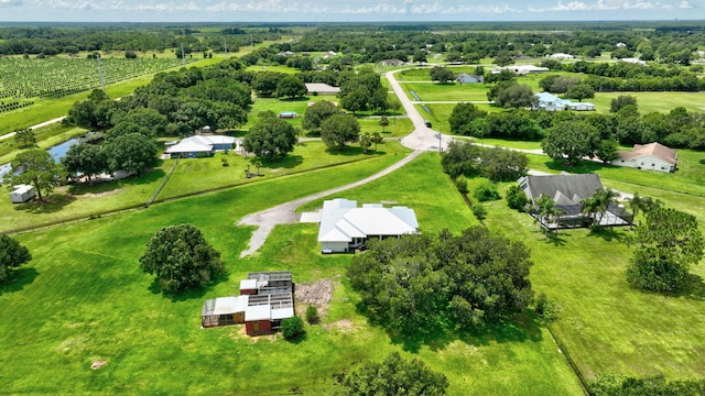 5890 NE 56th Pkwy, Okeechobee, FL 34972 - bird's eye view with a rural view