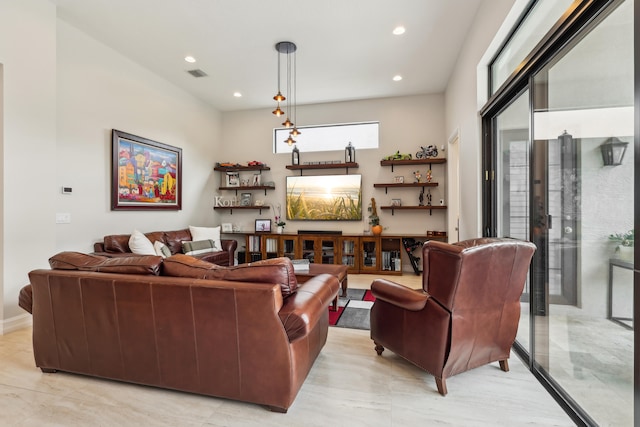 view of living room