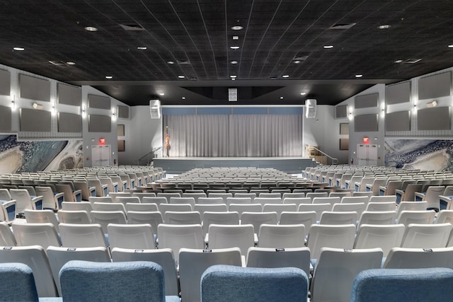 view of cinema room