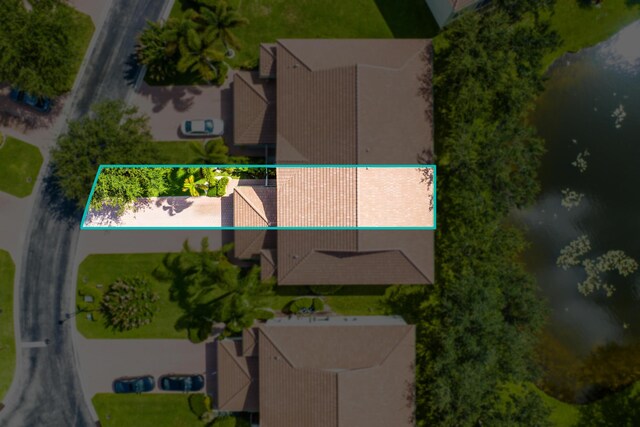 7869 Laina Ln Unit 2, Boynton Beach, FL 33437 - aerial view of property's location featuring property parcel outlined