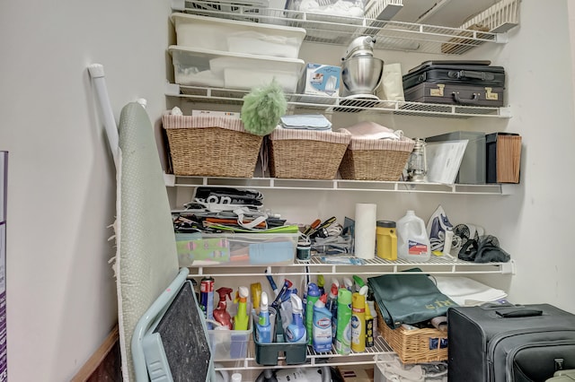 view of pantry