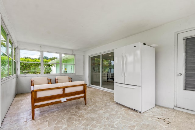 9531 Birdwood St, Palm Beach Gardens, FL 33410 - sunroom / solarium with stone flooring