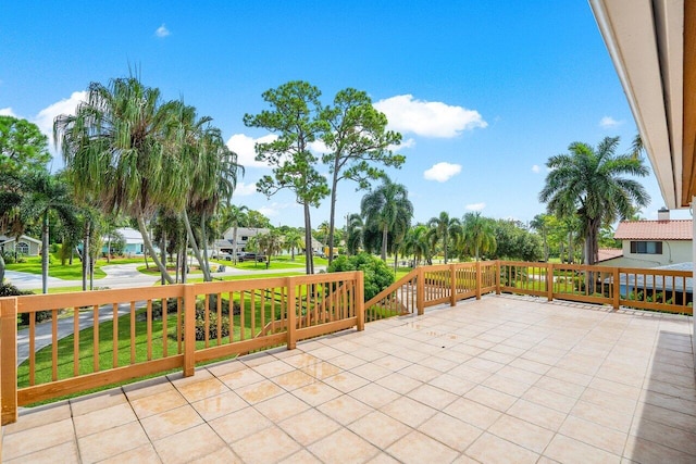 view of patio