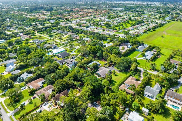 aerial view