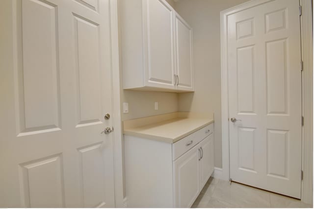 view of laundry room