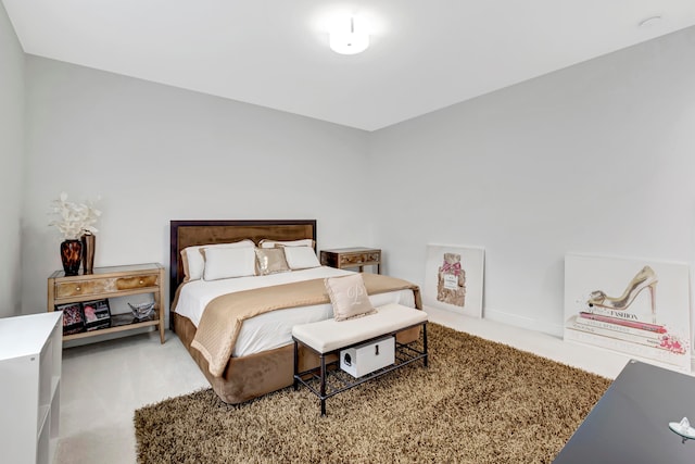 bedroom featuring carpet floors