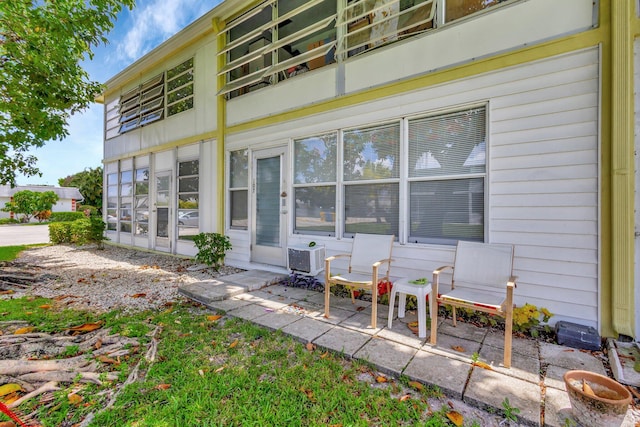 rear view of house featuring a patio area