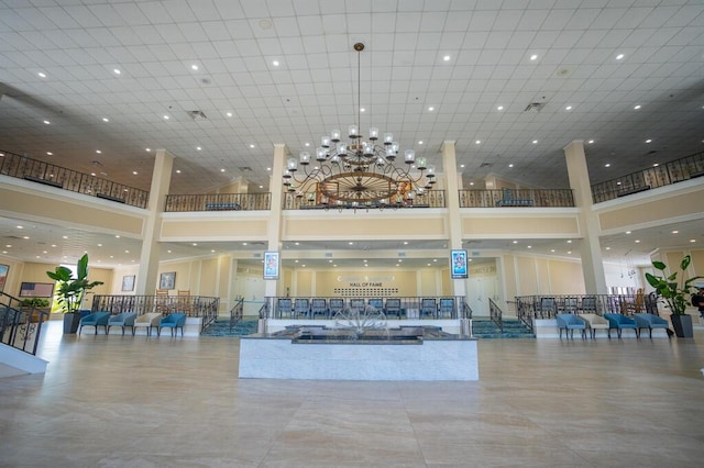 view of building lobby