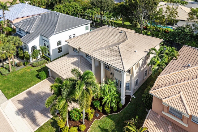 bird's eye view