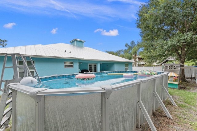 view of pool