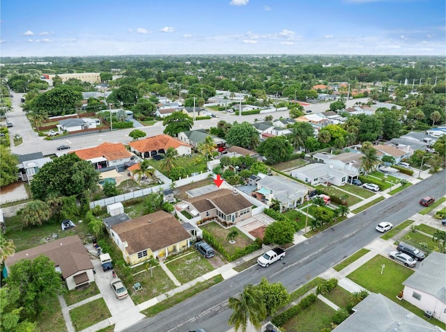 aerial view