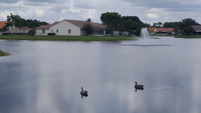 property view of water