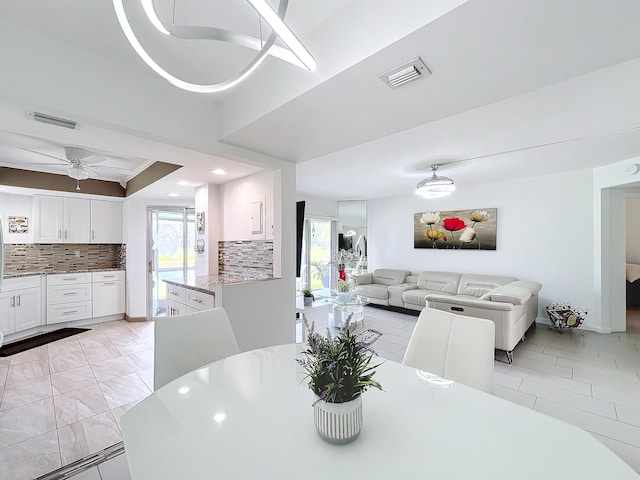 living room with a textured ceiling