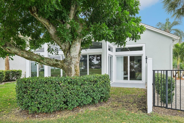 view of rear view of house