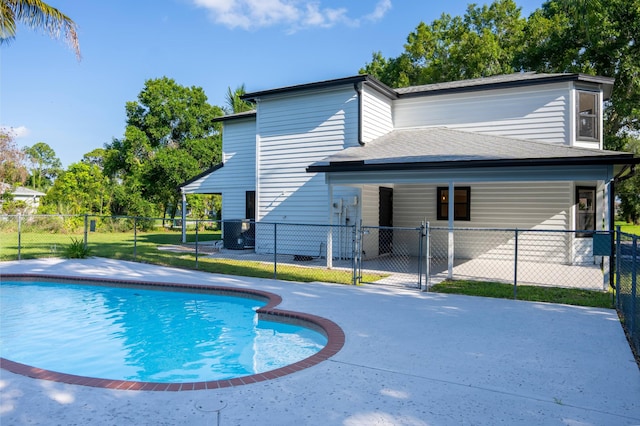 view of pool