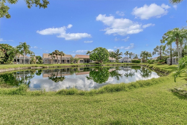 property view of water