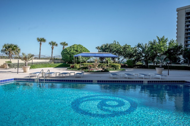 view of swimming pool