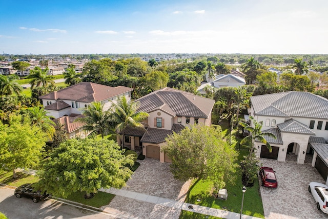 16050 Tuscany Estates Dr, Delray Beach, FL 33446 - birds eye view of property featuring a residential view