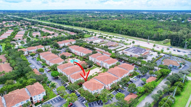 9873 Baywinds Dr Unit 5302, West Palm Beach, FL 33411 - aerial view of property's location featuring nearby suburban area