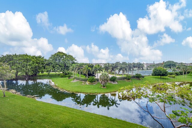 view of water feature