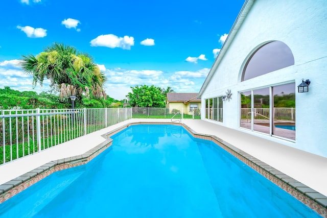 view of pool